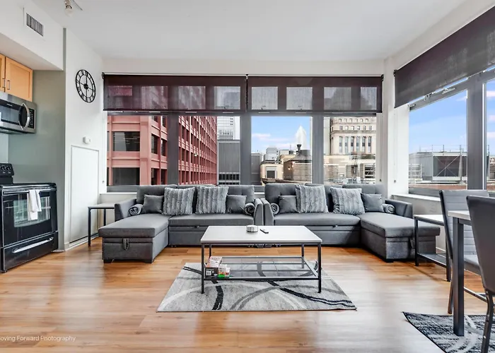 Downtown With Free In & Out Parking 5 Apartamento Chicago