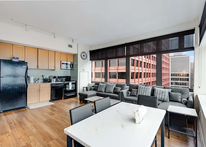 Apartment Downtown With Free In & Out Parking 5 Chicago